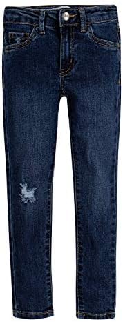 Levi's Girls' 710 Super Skinny Fit Classic Jeans, West Third, 16