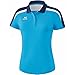 Produktbild ERIMA Damen Poloshirt Poloshirt, curacao/new navy/weiß, 40, 1111836