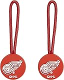 Aminco NHL Detroit Red Wings ID Zipper Pull, 2-Pack
