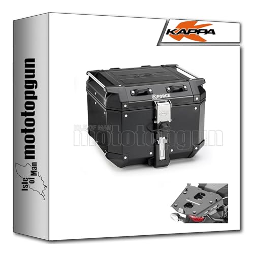 Top case KFR420B Kappa et support alu noir pour Yamaha FJR 1300 2006-2012