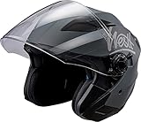SICHERHEIT: Der Motorradhelm ist hochwertig verarbeitet und erfüllt sämtliche Anforderungen der Sicherheitsstandards ECE R22.05 und DOT. Der Jethelm ist damit für den Einsatz auf allen europäischen und amerikanischen Straßen zugelassen. Die robuste Aussenschale ist aus ABS gefertigt und mit 2 cm stoßabsorbierendem Multi-Density-EPS verstärkt. Sie sorgt dafür, dass der Motorradhelm leicht ist und maximalen Schutz bietet.
