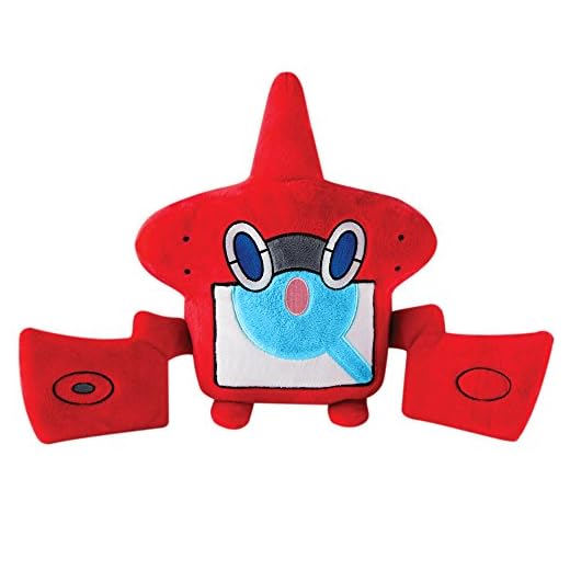 PoKéMoN T19352 Tomy Gran Peluche Rotom, Peluche de Felpa Jugar y coleccionar. 25 cm, a Partir de 3 años