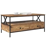 【Dimensions Précises】 Conçue pour des espaces de vie comfortables, cette table mesure 100 cm de long, 51 cm de large et 45 cm de haut. Ces dimensions sont parfaites pour créer une ambiance cosy tout en s'intégrant bien à votre style.
