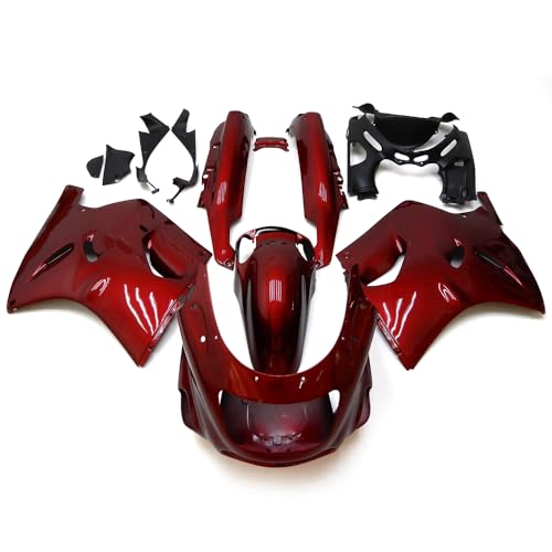 Candy Red ABS Plastics Bodywork Set For Kawasaki ZZR1100 ZX11 1993-2003 93-03 Motorcycle Fairings Kit Bodywork Cowlings Body Kits