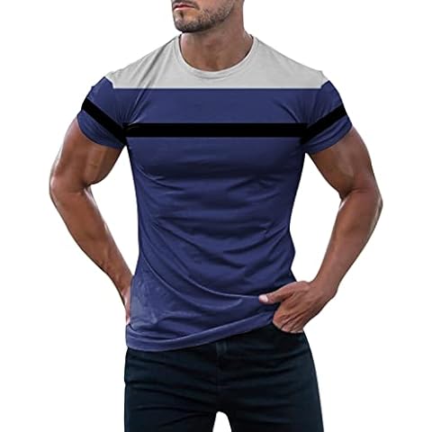 T-shirt homme LAOFU multicolore Cover