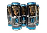 (Pack of 5) Guinness 0 Irish Dry Stout Draught Non-Alcoholic NA Beer, Malt Beverage w/Natural Flavors- 14.9 Fl Oz (5 Cans)