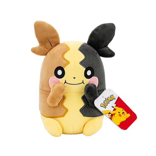 Pokémon Morpeko (Vollbauch-Modus) Plüsch – 20 cm Kuschelplüsch mit authentischen Details, offizielles Produkt von Jazwares
