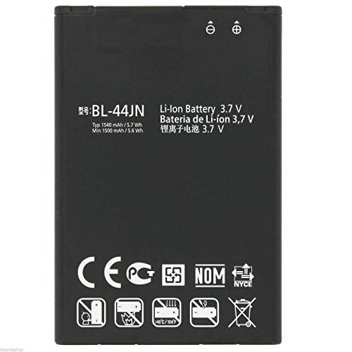 Batterie compatible avec LG BL-44JN E400 L3 L5 P970 E610 OPTIMUS BLACK PRO SOL 1540 MAH