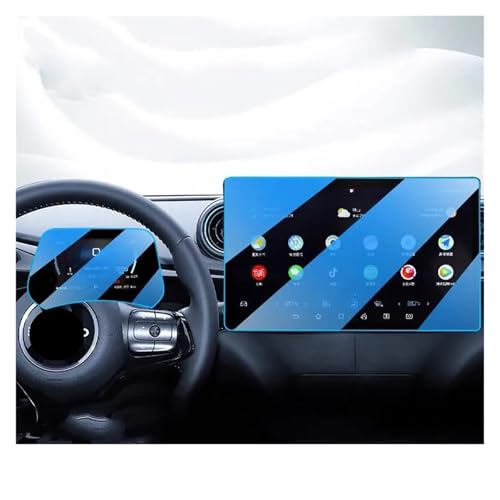 Verre trempé BYD Dolphin 2025 protection écran navigation 12,8 pouces anti-lumière bleue