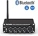 Fosi Audio BT30D Bluetooth 5.0 Stereo Audio Receiver Amplifier 2.1 Channel Mini Hi-Fi Class D Integrated Amp 50 Watt x2+100 Watt for Home Outdoor Passive Speakers/Subwoofer Powered Subwoofer