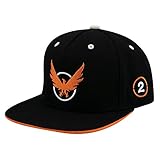 JINX Tom Clancy's The Division 2 Agent On Duty Snapback Baseball Hat, Black, One Size