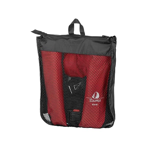 12skipper 2er-Set Automatik-Rettungswesten 165N Classic ISO UML mit Waistbelt, rot