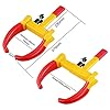 LN COZY CORNER Wheel Clamps Heavy Duty Wheel Clamps Anti-Theft Car Security Wheel Clamps Anti-Theft Locking Devices with Keys for use on Caravan Lorry Trailer Wheels #1