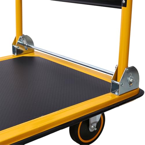 Carrito Plegable Resistente con Ruedas Giratorias y Capacidad 330 lb miniatura 7