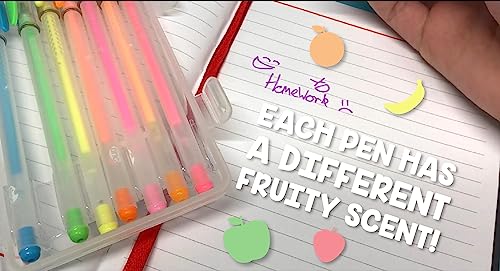 Tinc Set 8 Bolígrafos Gel Pastel Sabor Frutas miniatura 6
