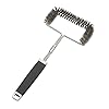 Landmann Dreiseitige Grillreinigungsbuerste Pure Schwarzsilbermessing