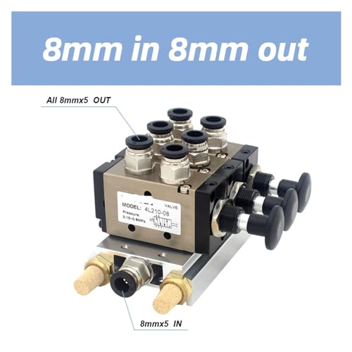 Barre omnibus pneumatique 3 stations pour éviter les fuites