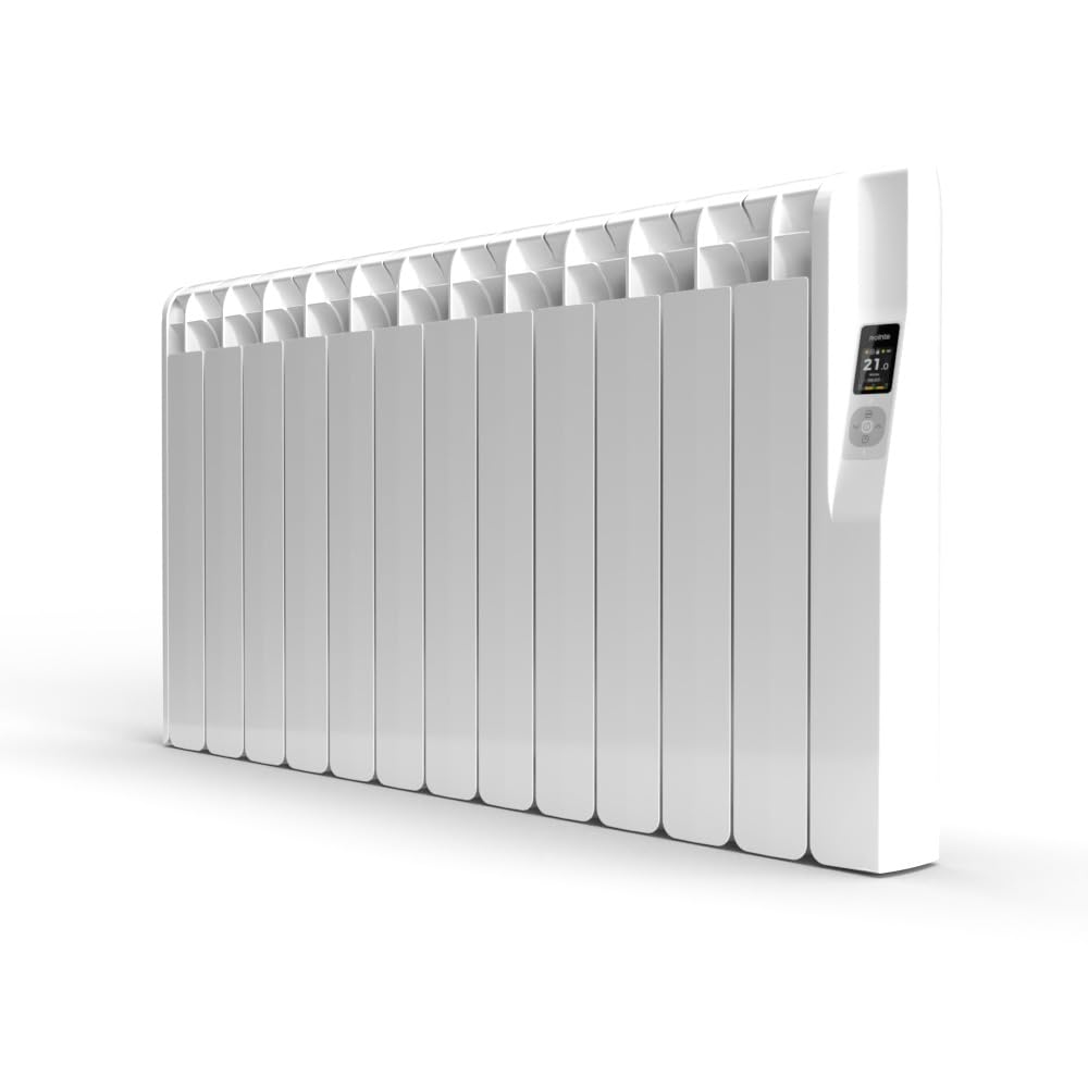 Radiador eléctrico Rointe Kyros WiFi 1800 W 8 elementos color blanco