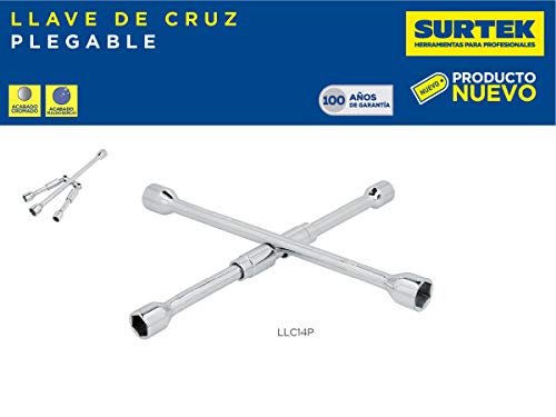 Herramientas Automotrices, Tools llaves cruz Marca Surtek (3)
