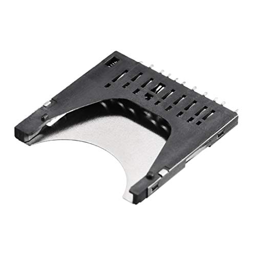Lector de Tarjetas SD Interno con Resorte de 10 Pines uxcell para Bricolaje 3