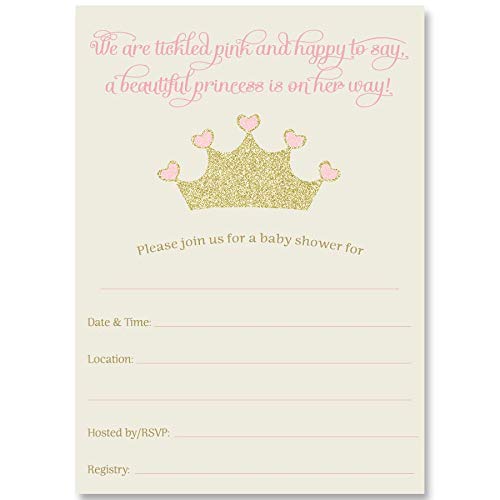 blank baby shower invitations