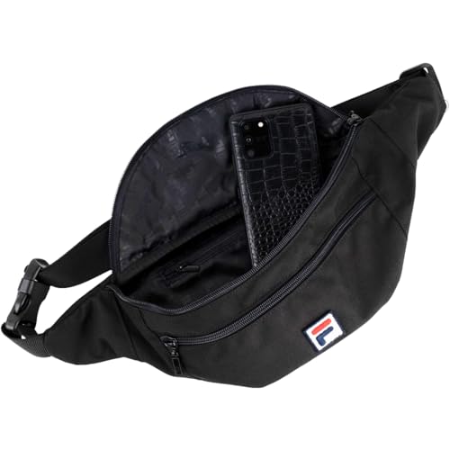 Sac de sport Fila Bissau Coated Canvas Double Zipper Waist Bag Unique - vue 4