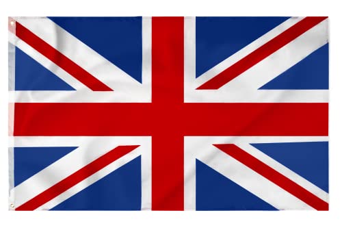 Storm&Lighthouse Banderas nacionales británicas de Reino Unido de Gran Bretaña GB con ojales Cover