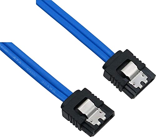 Lote de 5 cables de datos SATA-III 12 pulgadas hembra a hembra