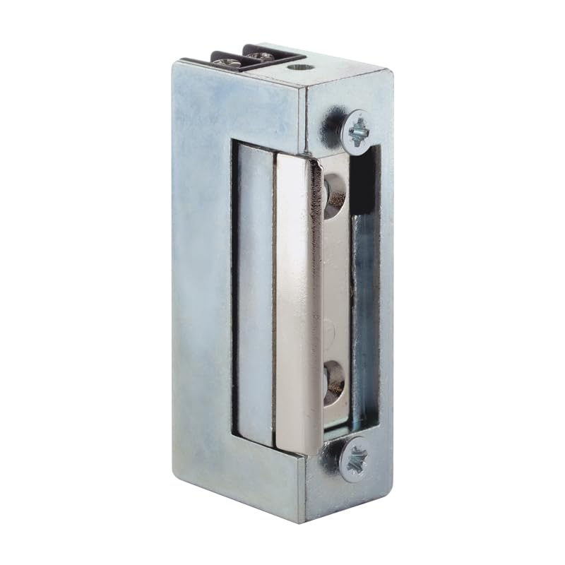 Gâche électrique à rupture 33X11 Izyx - 12V DC - A encastrer - Gris