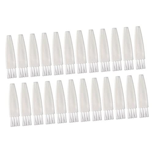 Didiseaon 100pcs Brush Dedusting Keyboard Cleaner Brush Lightweight Cleaning Brush Small Size Cleaning Brush Multifunctional Cleaning Brush Comfortable Grip Brush Keyboard Brush White
