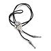 Lychee Carved Hollow Wolf Head Bolo Bola Tie Necktie Western Cowboy Rodeo Necklace