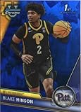 2023-24 Bowman University Chrome Sapphire #68 Blake Hinson Pittsburgh Panthers Basketball Card - Sportscard Superstore