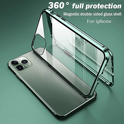 Étui magnétique iPhone XS Max protège objectif verre double face antichoc