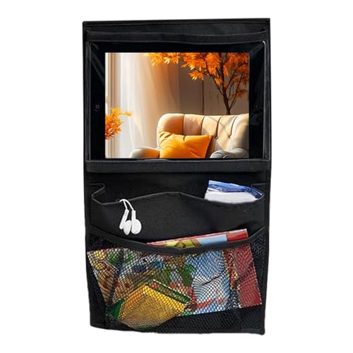 Organizador de asiento trasero para asiento trasero de coche, organizador de asiento trasero para viajes, accesorios de viaje, espacio de almacenamiento en el asiento del pasajero para tabletas