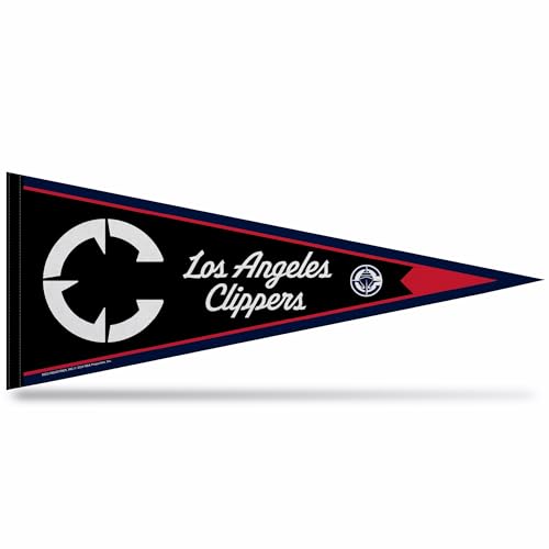 Image of Rico Industries NBA Basketball 12 inch x 30 inch Felt Wall Decor Pennant - Great for Home /Bed Room /Man Cave Decor