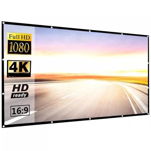Pantalla de proyector portátil 16:9 para un cine en casa exterior