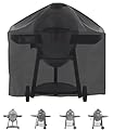 ZJYWSCH Grill Cover for Char-Griller Auto-Kamado Charcoal Grill E6480 Outdoor Waterproof AKORN Auto Kamado Cover 6455 Heavy Duty