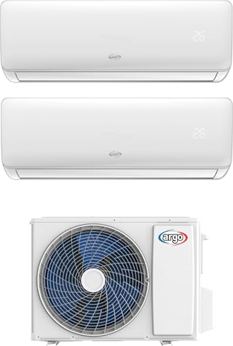 Climatizzatore Dual Split 9000 + 12000 Btu, con Pompa di