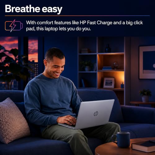 Image of HP 17.3 inch FHD Business Laptop, Intel Core 13th Gen i7-1355U (10 Cores, 12 Threads, up to 5.0GHz), 16GB RAM, 1TB SSD, Wi-Fi 6, HDMI, Fast Charge, True Vision Built-in Camera, Windows 11