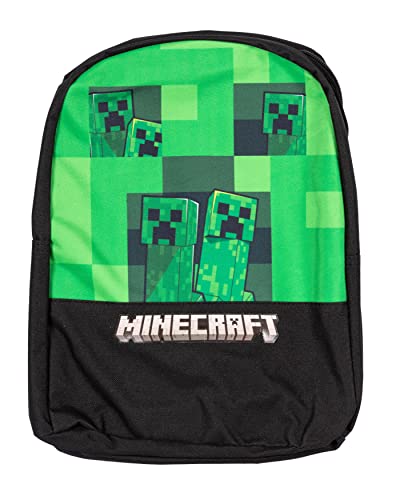 SCUTES DELUXE Kinderrucksack Minecraft Creeper Backpack 36cm