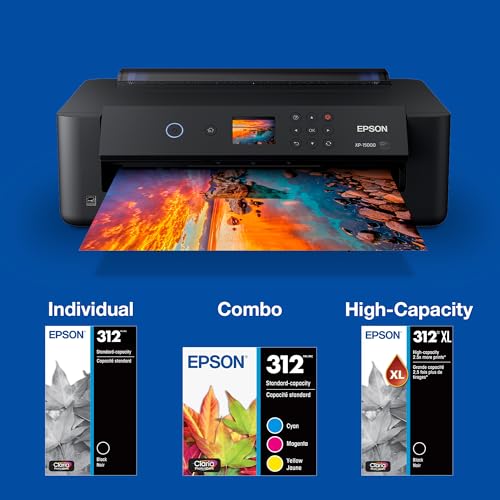 EPSON 312 Claria Photo HD Ink High Capacity Light Cyan Cartridge (T312XL520-S) Works with Expression XP-8500, 8600, 8700, 15000 by Epson - Image 5