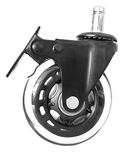 Roulette pivotante avec verrou double roulement roue universelle meuble