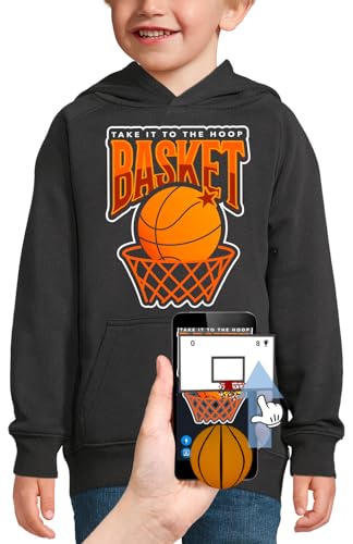 Sweat à capuche basketball 3D enfant pour remplacer les pulls classiques sans style