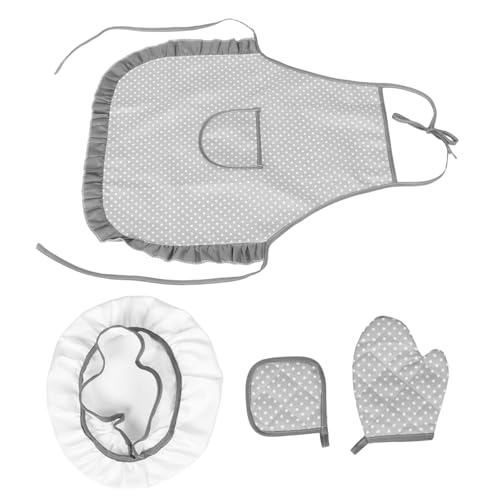 BESPORTBLE Boy Girl's Play Kitchen Apron Set Adjustable Boys and Girls Apron Bulk