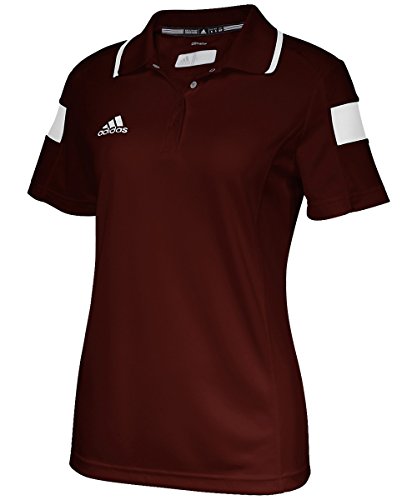 Polo adidas Sport di Squadra femme marron confortable pour éviter la chaleur en taille L