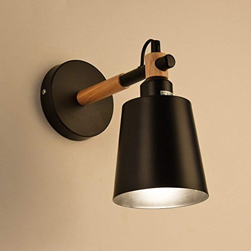 Lámpara nórdica de madera real con acabado artesanal moderno