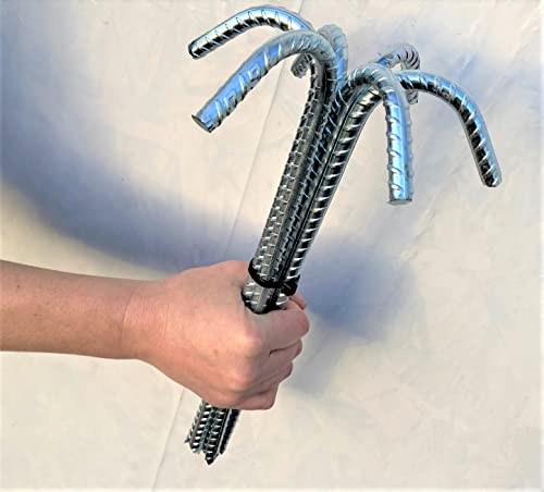 8 Pcs Tente Très Résistant Piquet sardines de fixation Gross Sardines Piquet Serre Jardin ancrage au sol tente pour trampoline camping Piquet Serre Jardin piquets de fixation pour bache