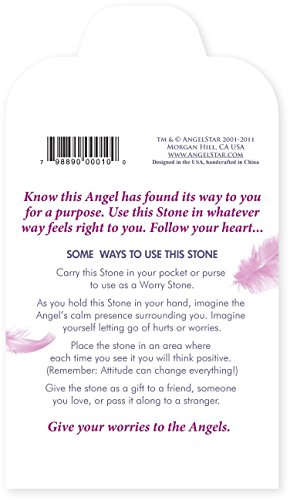 Angelstar 8715 Hope Angel Worry Stone, 1-1/2-Inch