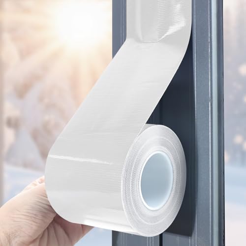 Image of Window Sealing Tape, Window AC Insulation Tape, White 3 Inch x 65 FT