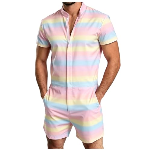Combinaison short homme pour rester frais et élégant durant le sport et le repos